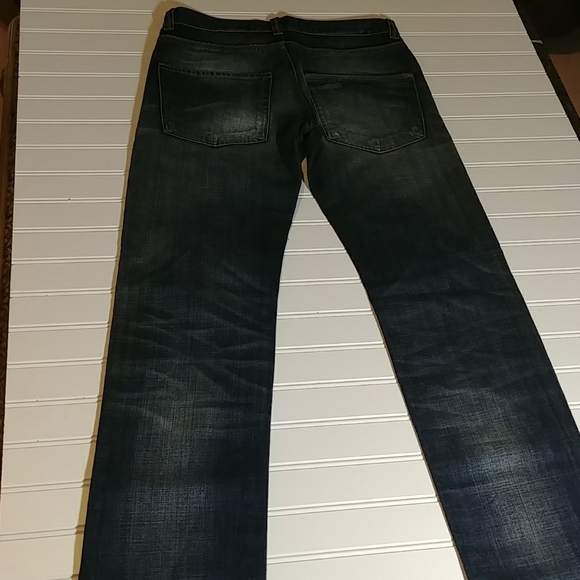 Just Cavalli Distressed Button Fly Jeans - Picture 6 of 16
